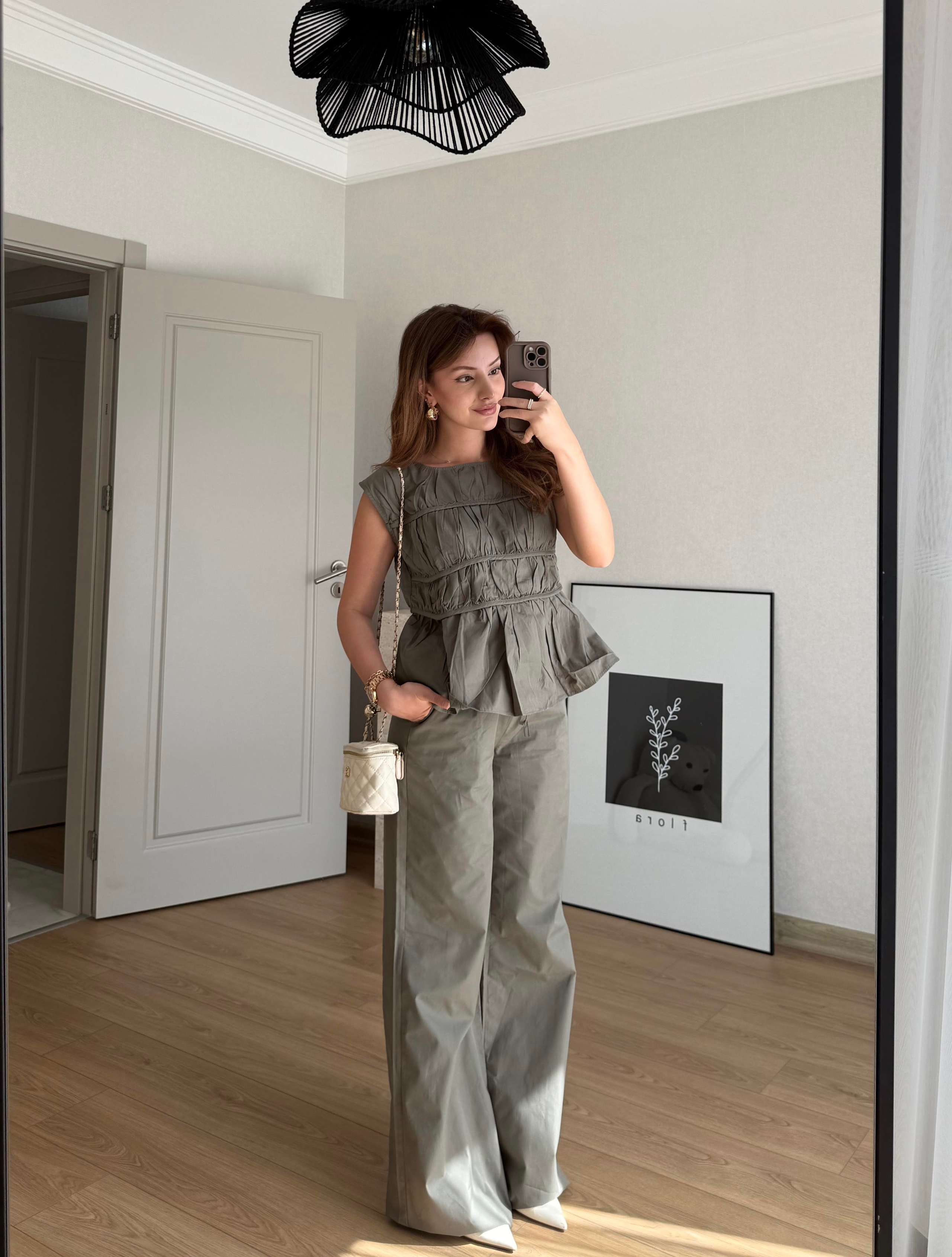 TAKIMECMEL BAŞARANHAKİ LAYER PANTALON BLUZ TAKIM