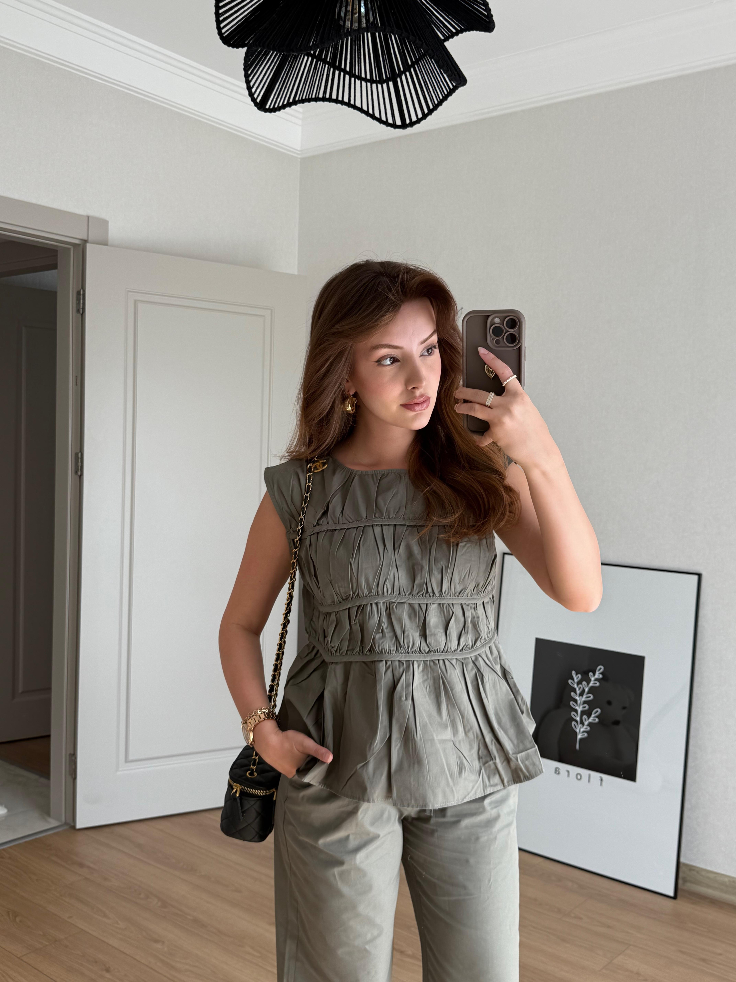 TAKIMECMEL BAŞARANHAKİ LAYER PANTALON BLUZ TAKIM
