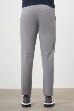 Morven Erkek Gri Yazlık Pamuk Yan Cep Dynamic Fit Chino Pantolon
