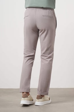 Morven Erkek Taş Polyester İpli Jogger Slim Fit Pantolon