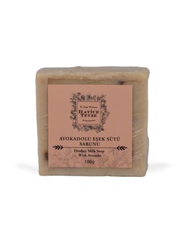 Avokadolu Eşek Sütlü Sabun 100 gr. görseli.