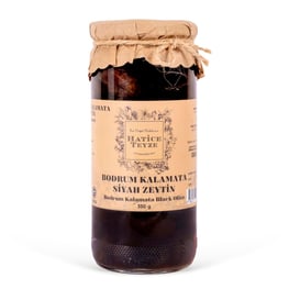 Bodrum Kalamata Siyah Zeytin 350 gr görseli.