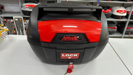 Arwic 52 Litre Siyah Sırt Dayamalı Motosiklet Arka Çanta