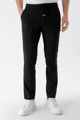 Morven Erkek Siyah Jogger Slim Fit Spor Pantolon