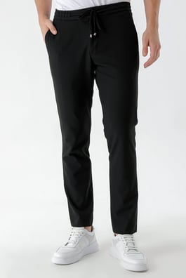 Morven Erkek Siyah Jogger Slim Fit Spor Pantolon