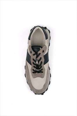 Morven Erkek Siyah Mevsimlik Casual Tods Taban Spor Ayakkabı