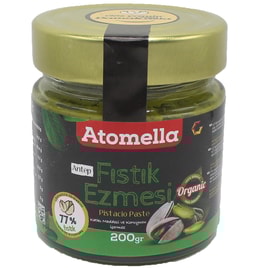 Atomella Antep Fıstık Ezmesi 200 Gr görseli.
