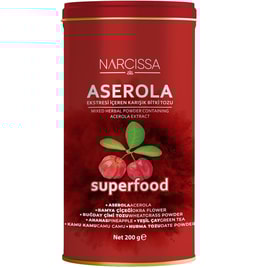 Narcissa Aserola Ekstresi İçeren Karışık Bitki Tozu 200 Gr görseli.