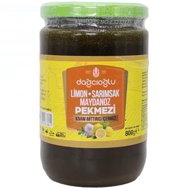 Dağcıoğlu Limon Sarımsak Maydanoz Pekmezi 800 Gr görseli.