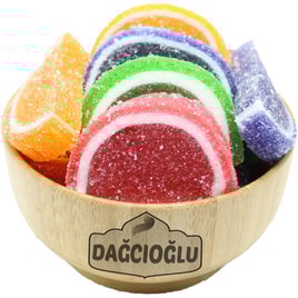 Dağcıoğlu Karışık Meyve Aromalı Dilim Jöle görseli.