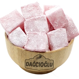 Dağcıoğlu Gül Aromalı Lokum görseli.