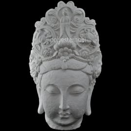 OB 2401 - Dev Buda Vazo Ham Polyester Dekoratif Obje