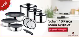 Sofram 16 parça marin akıllı set