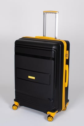 Travel Polo Büyük Boy Kırılmaz Siyah Sarı 1017