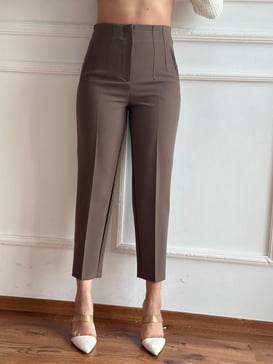 Önü Flotalı Pantolon 5113 Vizon