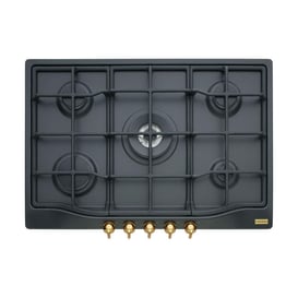 Franke Grafite Classic Line FHCL 75 cm 5 Gözlü Doğal Gazlı Ankastre Ocak (106.0271.781)