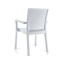 LEVA Beyaz Comfort Rattan Lilyum Koltuk (1142-10-177-99-841937)