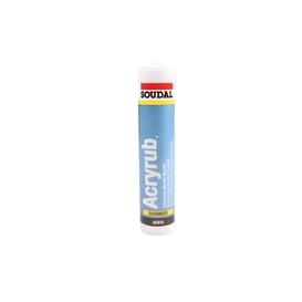 Soudal Beyaz 500 Gr. Silikonize Mastik (117566)