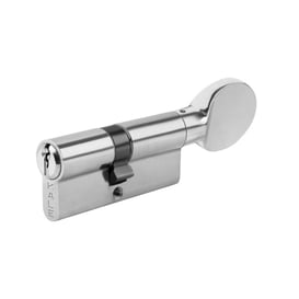 KALE Kilit Nikel 68 mm Standart Mandallı Çelik Silindir Barel Kapı Kilidi (164GMC00006)