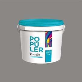 Polisan 4485 - Kadife Grey - Cİ-7624 3,5 Kg Popüler Plastik İç Cephe Boyası (23F00011000)
