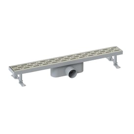 Maxiflow 40 cm Yandan Çıkışlı Klasik Line Duş Izgarası (4012.0Y050K.040.1)