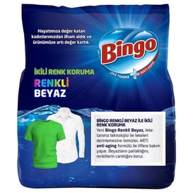 Bingo 4 Kg Matik Renkli & Beyaz Toz Detarjan (50002814)