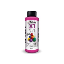 Polisan Fuşya 120 Ml. X1 Art Multisurface Hobi Boyası (98600400200)