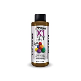 Polisan Koyu Kahve Rengi 120 Ml. X1 Art Multisurface Hobi Boyası (98600890200)