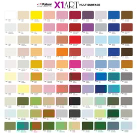 Polisan Gri 120 Ml. X1 Art Multisurface Hobi Boyası (98600930200)