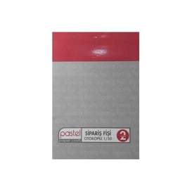 Pastel 1/50 Otokopili Sipariş Fişi (BLG041516)