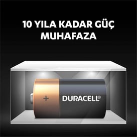Duracell LR14 Alkalin C Orta Boy Pil (2 Adet) (DRCL-6747)