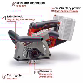 Einhell TP-MA 36/30 Lİ BL Solo Akülü Kanal Açma Makinası (Aküsüz) (EİNHEL.4350800)