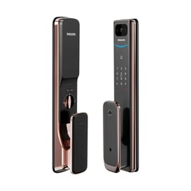 Philips Bakır Alpha V-5HWS Bas-Çek Akıllı Kapı Kilidi (EP.BCK.001.0001.R002)