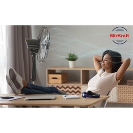 MirKraft 50 Watt Dokunmatik Panel Vantilatör (FS-K40BR)