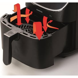 Kenwood Siyah XXXL Fritöz (HFP80.000BK)