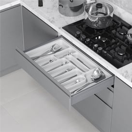 Starax Beyaz Plastik Kaşıklık (S-2289-W)