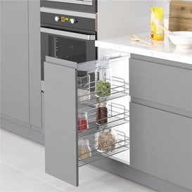 Starax Krom Yandan Gizli Raylı Ünite (90 Derece) (S-2793-C)