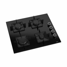 Ferre Siyah Cam Ankastre Set + Regal Toz Torbasız Süpürge