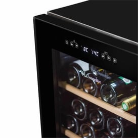 La Sommeliere Siyah 2 Zon 32 Şişe Kapasiteli Prestige Solo Şarap Dolabı (SLS322ZBLACK)