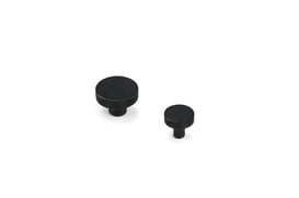System Mat Siyah 26 mm Düğme Mobilya Kulbu (SY1910 0026 AL6)
