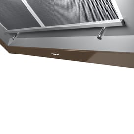 TEKA İnox + London Brick Cam DLV 98660 TOS 90 cm Yatay Ankastre Davlumbaz (TEKA.112930031)