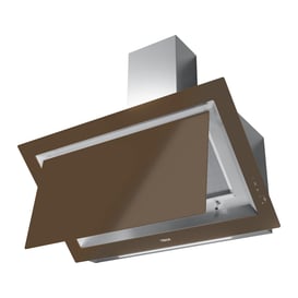 TEKA İnox + London Brick Cam DLV 98660 TOS 90 cm Yatay Ankastre Davlumbaz (TEKA.112930031)