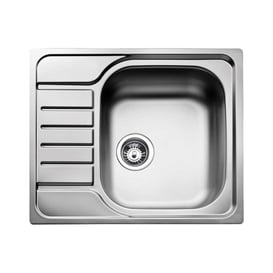 TEKA Classic 1B 580.500 Paslanmaz Çelik Tek Gözlü Sol Damlalıklı Eviye (TEKA.40133221)
