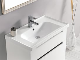 Cerastyle 60x45 cm Frame Etajerli Lavabo (TURKUAZ.031000-u)