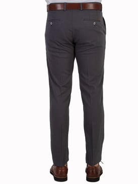  Morven Erkek Füme Parma Pamuklu Dynamic Fit Rahat Kesim Yan Cep Keten Pantolon