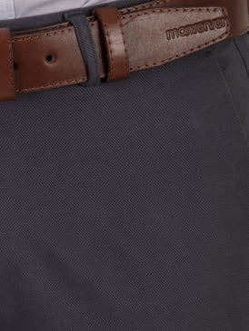  Morven Erkek Füme Parma Pamuklu Dynamic Fit Rahat Kesim Yan Cep Keten Pantolon
