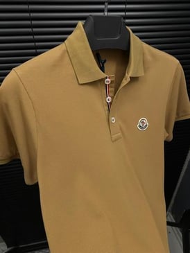 Nakış Armalı Klasik Yakalı T-Shirt