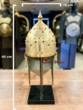 Miniature Fatih Sultan Mehmed Helmet