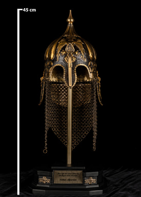 Sultan Alparslan Mİğferi  Masa Üstü Dekor Boy