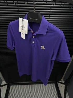 Nakış Armalı Klasik Yakalı T-Shirt